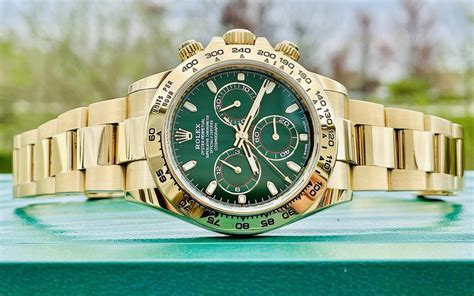 rolex daytone green